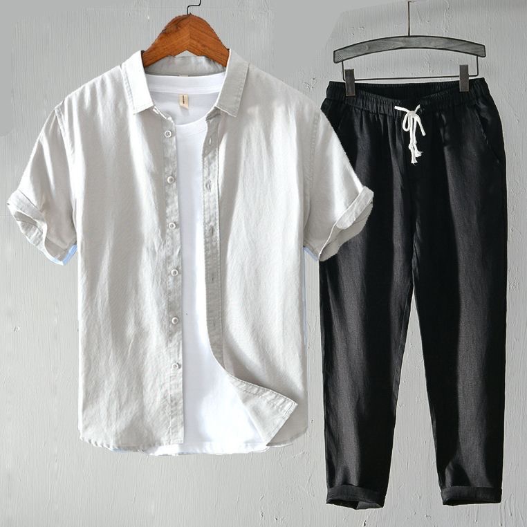 Really Super Low! Such a Deal! - Linen Shirt Breathable 评论和价格