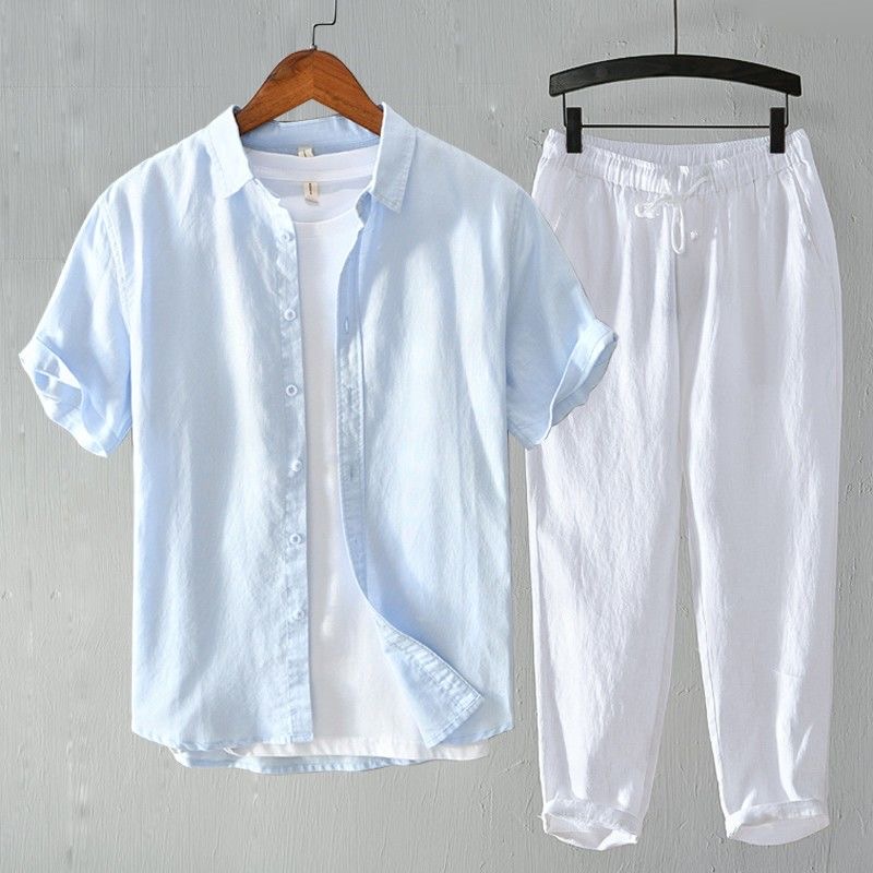 Really Super Low! Such a Deal! - Linen Shirt Breathable 评论和价格